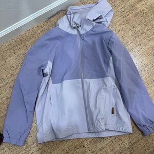 Women’s purple and Lavender windbreaker Jacket